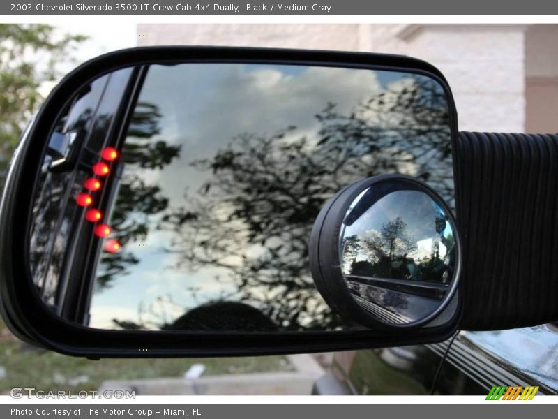 Black / Medium Gray 2003 Chevrolet Silverado 3500 LT Crew Cab 4x4 Dually