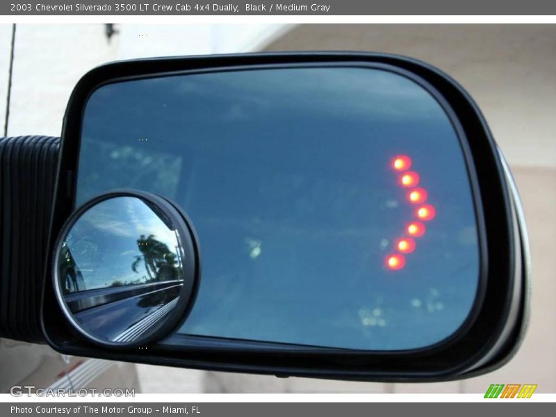 Black / Medium Gray 2003 Chevrolet Silverado 3500 LT Crew Cab 4x4 Dually