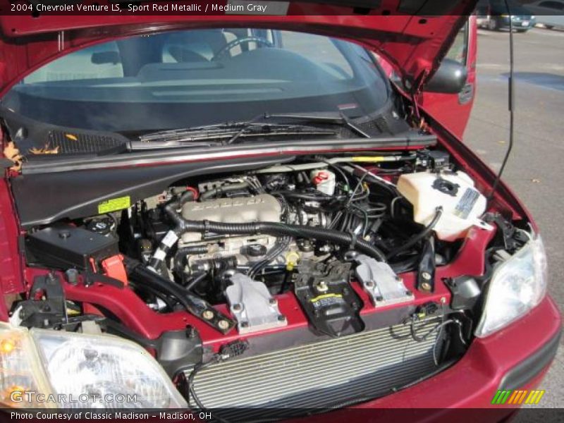 Sport Red Metallic / Medium Gray 2004 Chevrolet Venture LS