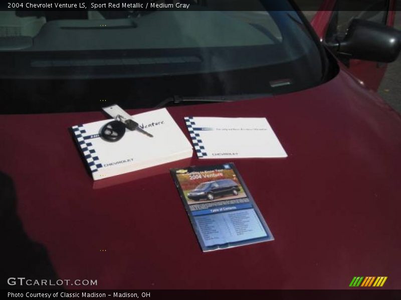 Sport Red Metallic / Medium Gray 2004 Chevrolet Venture LS