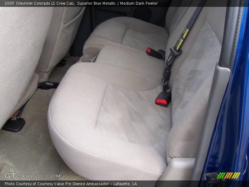 Superior Blue Metallic / Medium Dark Pewter 2005 Chevrolet Colorado LS Crew Cab