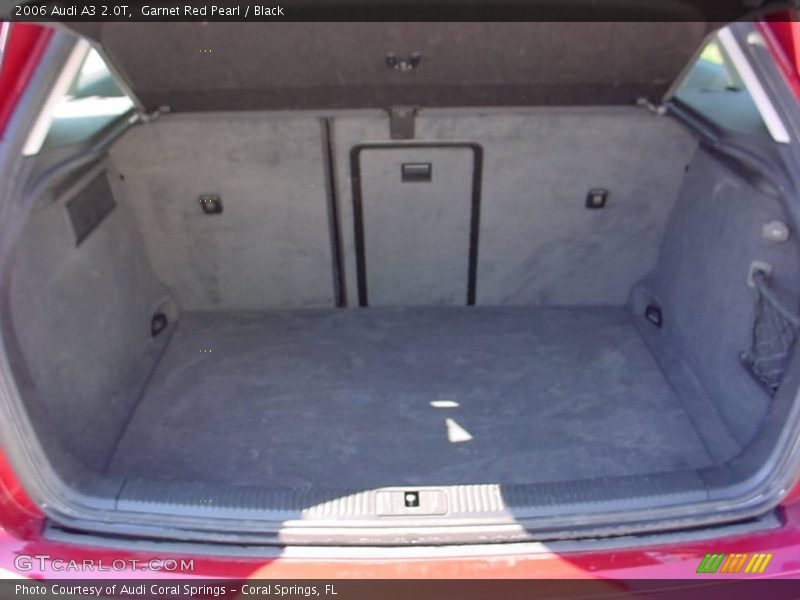 Garnet Red Pearl / Black 2006 Audi A3 2.0T