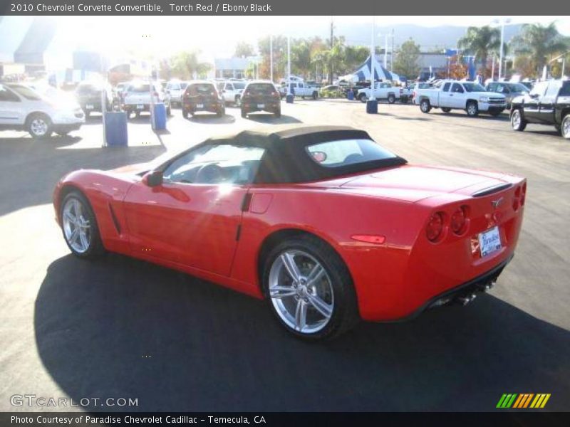 Torch Red / Ebony Black 2010 Chevrolet Corvette Convertible