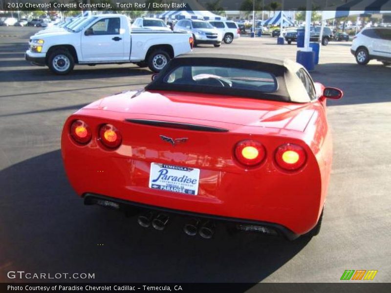 Torch Red / Ebony Black 2010 Chevrolet Corvette Convertible