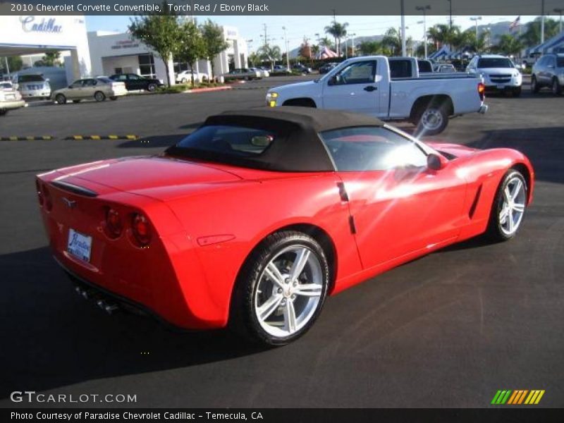 Torch Red / Ebony Black 2010 Chevrolet Corvette Convertible