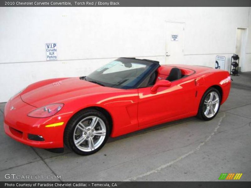Torch Red / Ebony Black 2010 Chevrolet Corvette Convertible