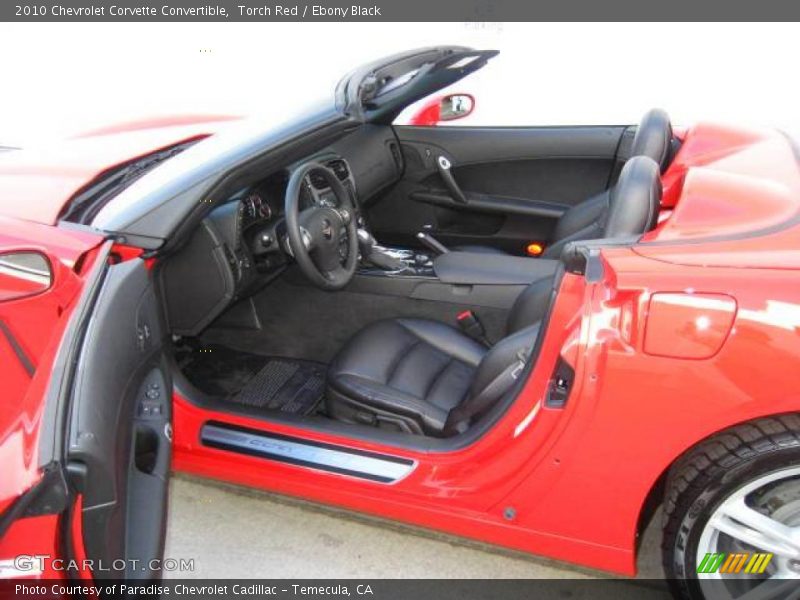 Torch Red / Ebony Black 2010 Chevrolet Corvette Convertible