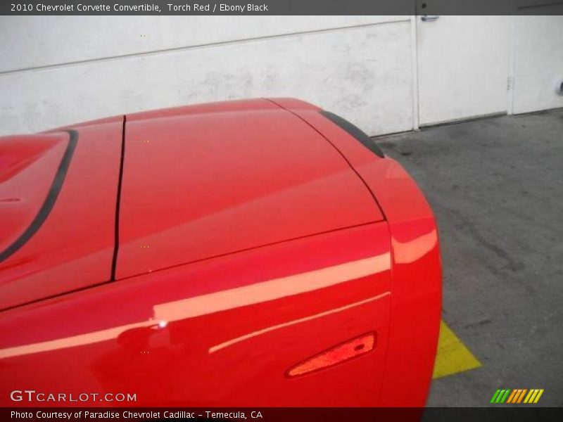 Torch Red / Ebony Black 2010 Chevrolet Corvette Convertible