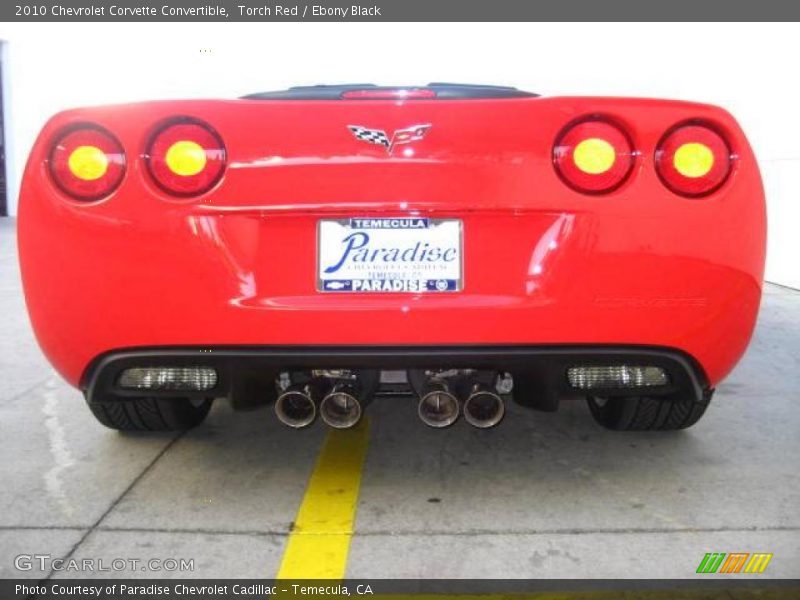 Torch Red / Ebony Black 2010 Chevrolet Corvette Convertible