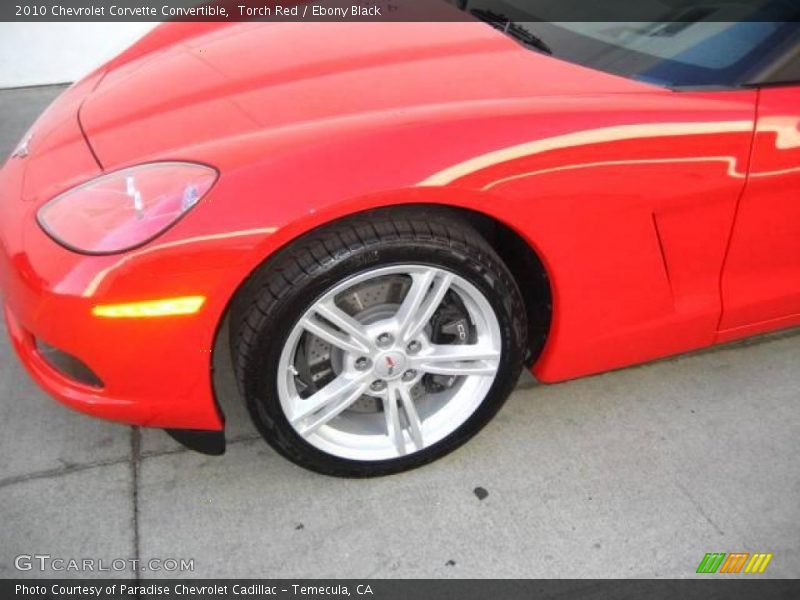 Torch Red / Ebony Black 2010 Chevrolet Corvette Convertible