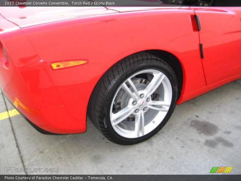 Torch Red / Ebony Black 2010 Chevrolet Corvette Convertible