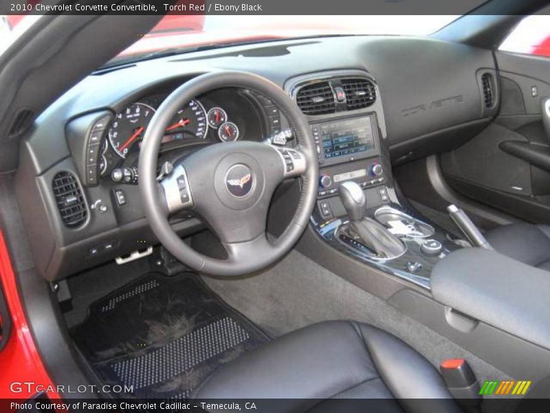 Torch Red / Ebony Black 2010 Chevrolet Corvette Convertible