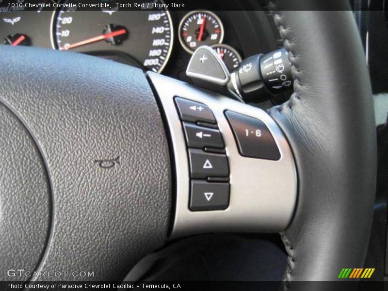 Torch Red / Ebony Black 2010 Chevrolet Corvette Convertible