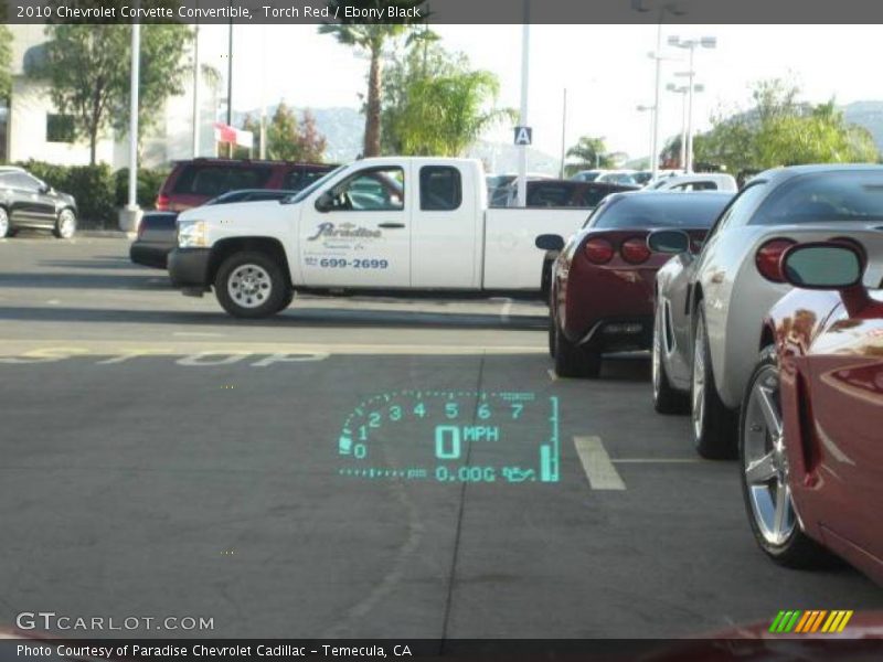 Torch Red / Ebony Black 2010 Chevrolet Corvette Convertible