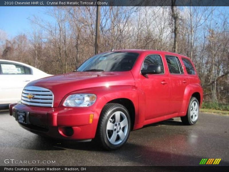 Crystal Red Metallic Tintcoat / Ebony 2010 Chevrolet HHR LS