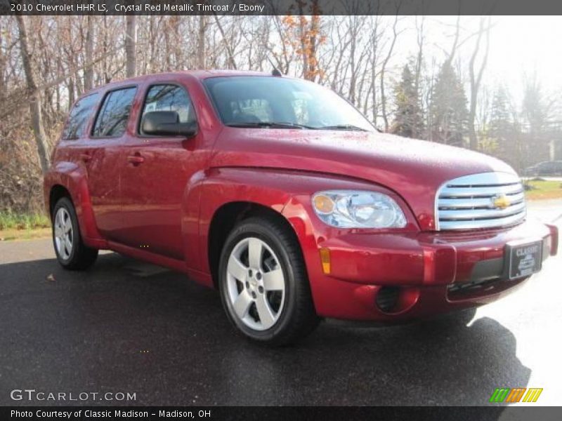 Crystal Red Metallic Tintcoat / Ebony 2010 Chevrolet HHR LS