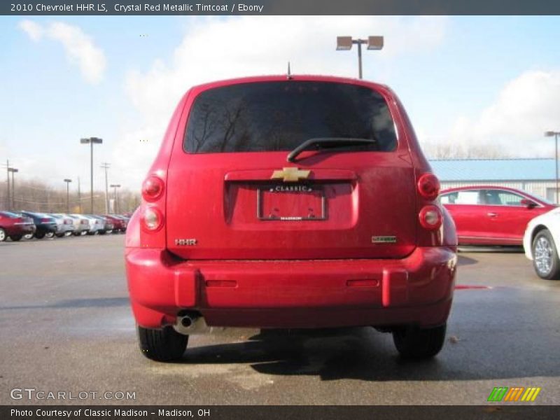 Crystal Red Metallic Tintcoat / Ebony 2010 Chevrolet HHR LS