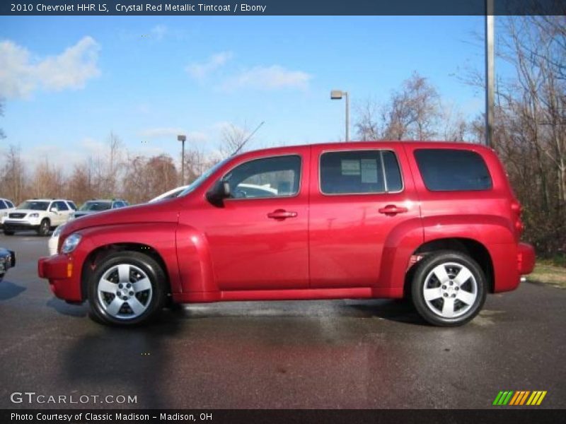 Crystal Red Metallic Tintcoat / Ebony 2010 Chevrolet HHR LS