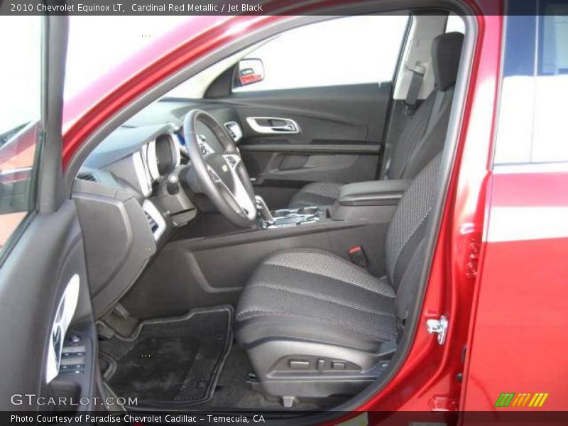 Cardinal Red Metallic / Jet Black 2010 Chevrolet Equinox LT
