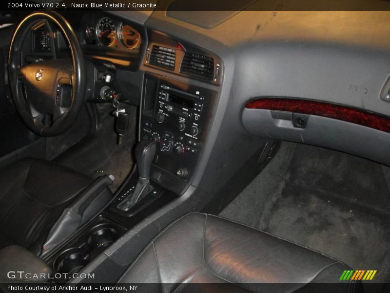 Nautic Blue Metallic / Graphite 2004 Volvo V70 2.4