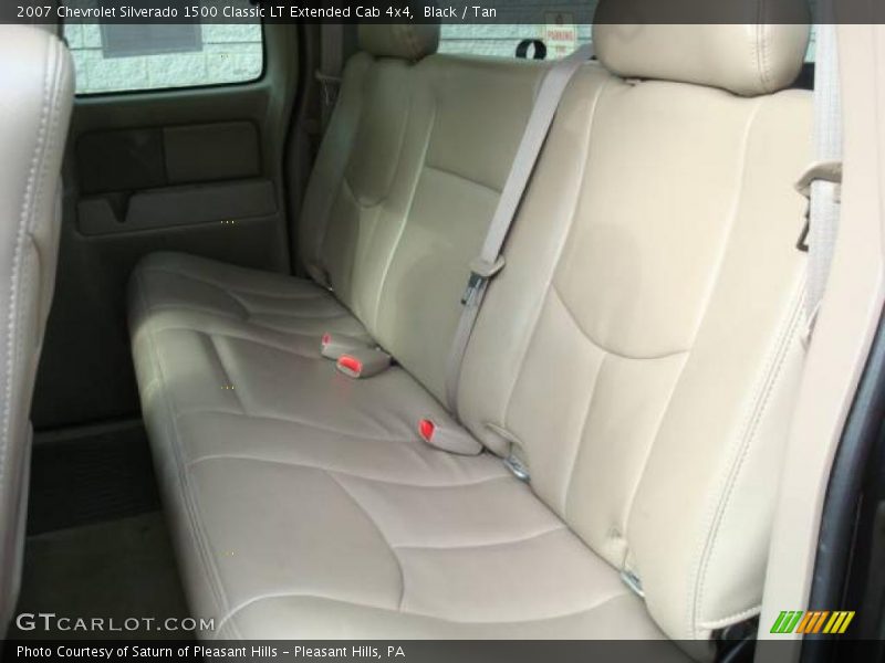 Black / Tan 2007 Chevrolet Silverado 1500 Classic LT Extended Cab 4x4