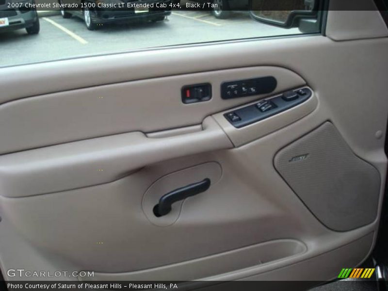 Black / Tan 2007 Chevrolet Silverado 1500 Classic LT Extended Cab 4x4