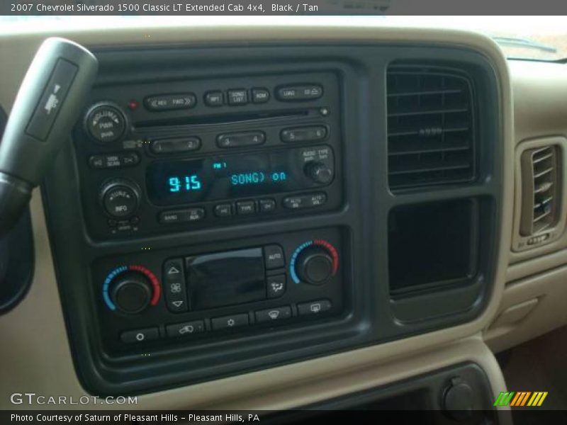 Black / Tan 2007 Chevrolet Silverado 1500 Classic LT Extended Cab 4x4