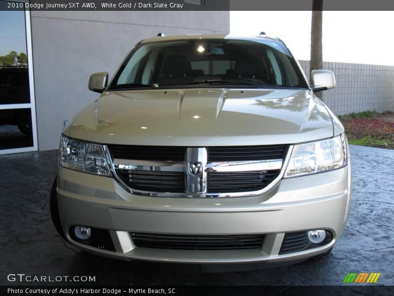 White Gold / Dark Slate Gray 2010 Dodge Journey SXT AWD