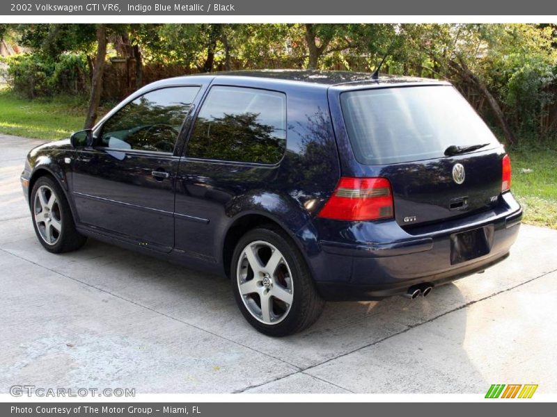Indigo Blue Metallic / Black 2002 Volkswagen GTI VR6