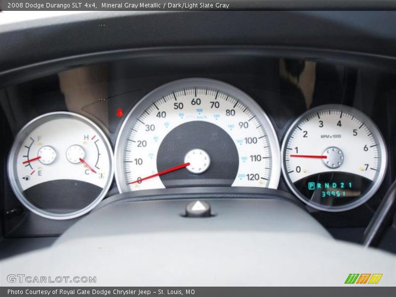Mineral Gray Metallic / Dark/Light Slate Gray 2008 Dodge Durango SLT 4x4