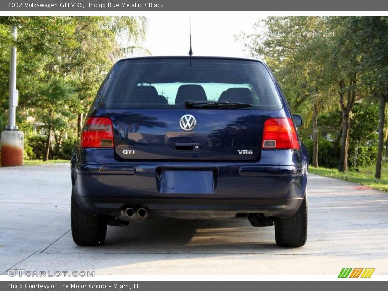 Indigo Blue Metallic / Black 2002 Volkswagen GTI VR6