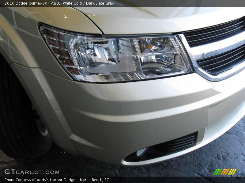 White Gold / Dark Slate Gray 2010 Dodge Journey SXT AWD