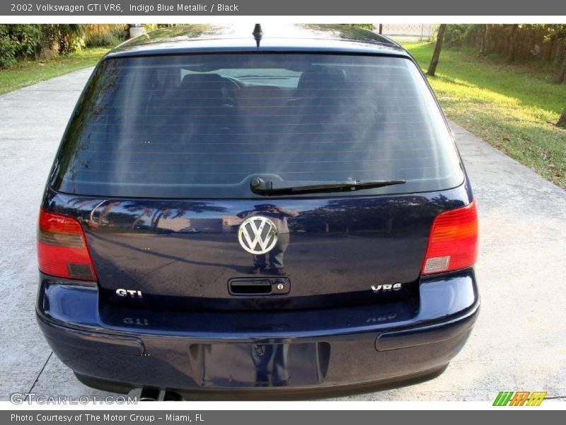 Indigo Blue Metallic / Black 2002 Volkswagen GTI VR6