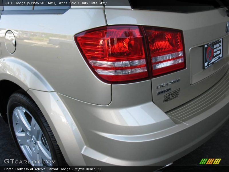 White Gold / Dark Slate Gray 2010 Dodge Journey SXT AWD