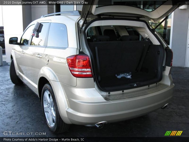 White Gold / Dark Slate Gray 2010 Dodge Journey SXT AWD