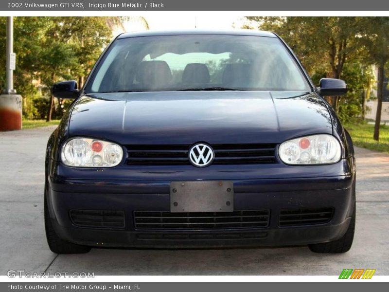 Indigo Blue Metallic / Black 2002 Volkswagen GTI VR6