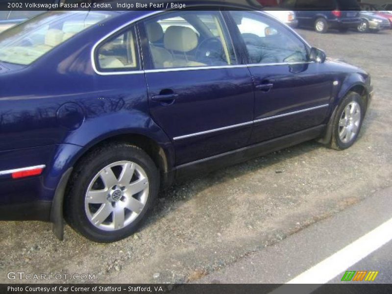 Indigo Blue Pearl / Beige 2002 Volkswagen Passat GLX Sedan