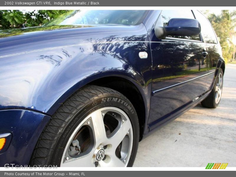 Indigo Blue Metallic / Black 2002 Volkswagen GTI VR6