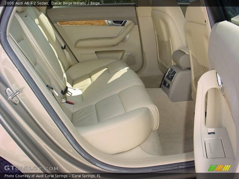 Dakar Beige Metallic / Beige 2006 Audi A6 3.2 Sedan