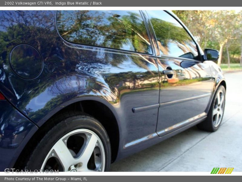Indigo Blue Metallic / Black 2002 Volkswagen GTI VR6