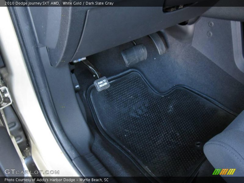 White Gold / Dark Slate Gray 2010 Dodge Journey SXT AWD