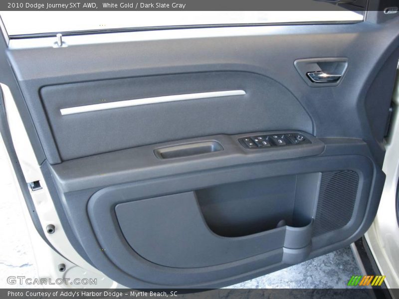 White Gold / Dark Slate Gray 2010 Dodge Journey SXT AWD