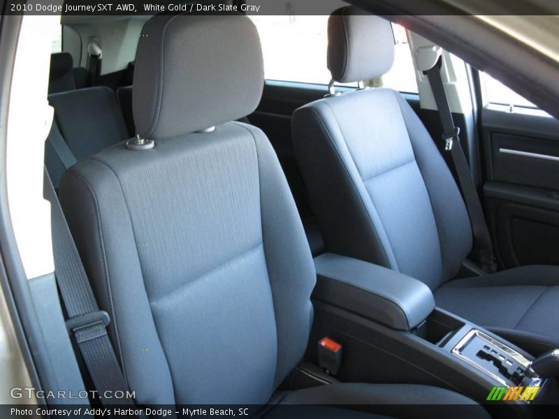White Gold / Dark Slate Gray 2010 Dodge Journey SXT AWD