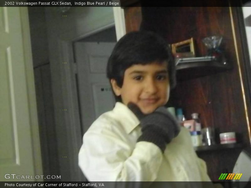 Indigo Blue Pearl / Beige 2002 Volkswagen Passat GLX Sedan