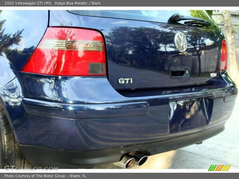 Indigo Blue Metallic / Black 2002 Volkswagen GTI VR6