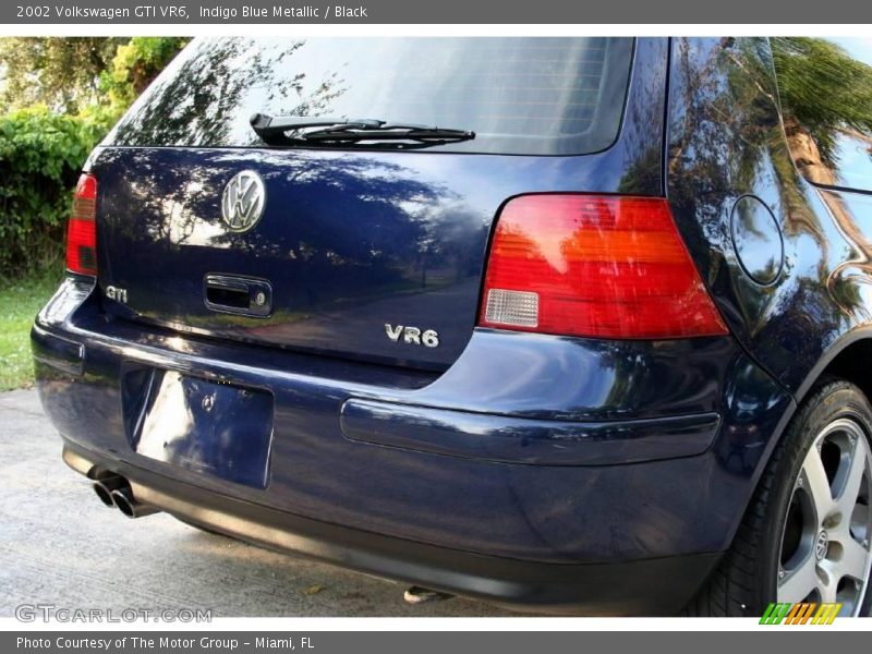 Indigo Blue Metallic / Black 2002 Volkswagen GTI VR6