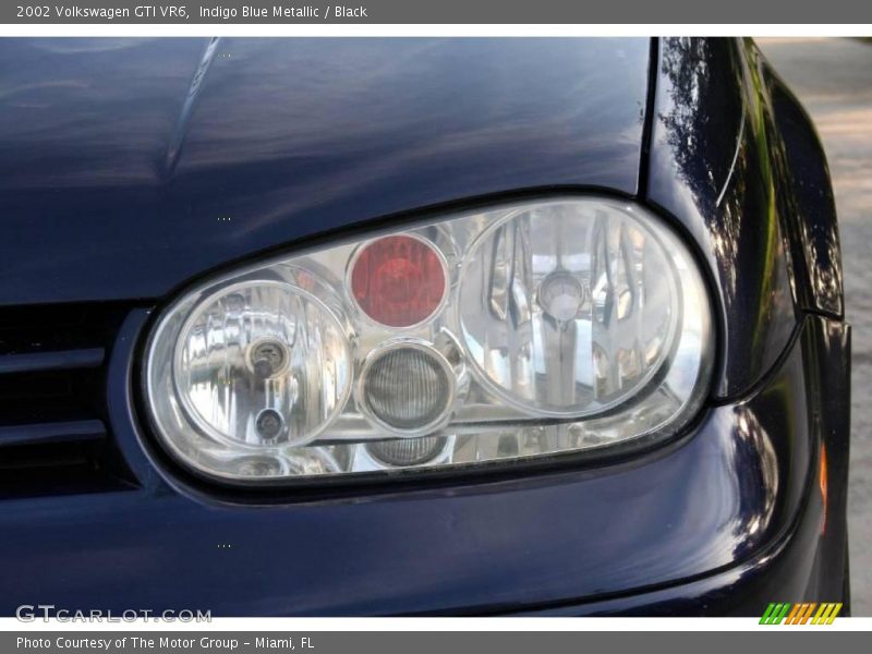 Indigo Blue Metallic / Black 2002 Volkswagen GTI VR6