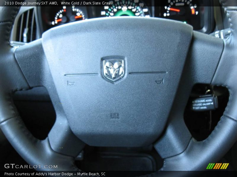 White Gold / Dark Slate Gray 2010 Dodge Journey SXT AWD