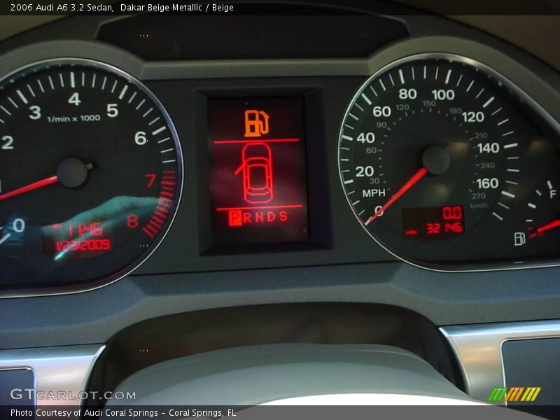 Dakar Beige Metallic / Beige 2006 Audi A6 3.2 Sedan