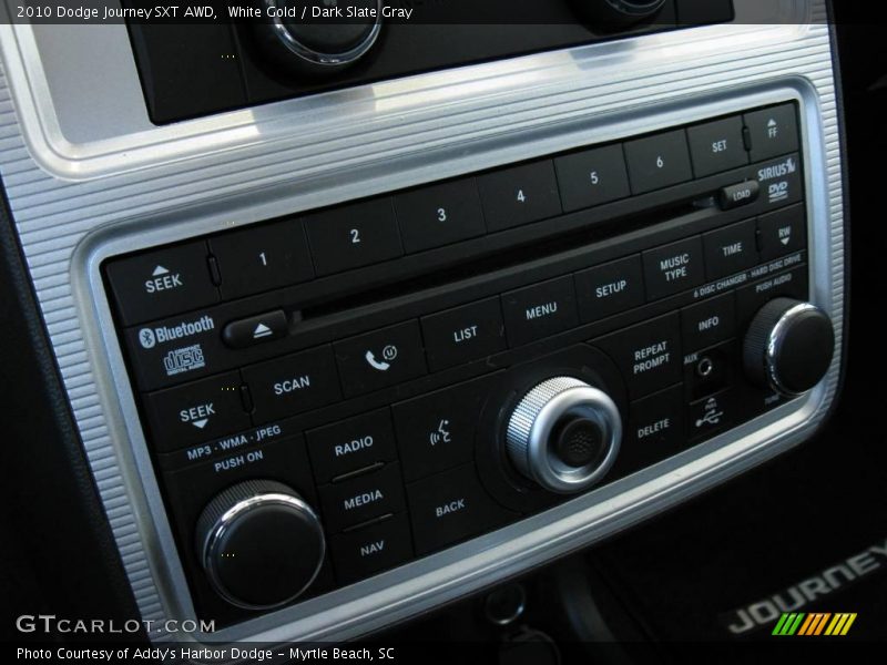 White Gold / Dark Slate Gray 2010 Dodge Journey SXT AWD